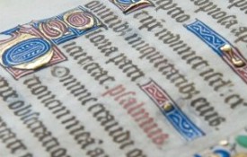 Image: Librarians in Tisch Library discover a 15th century Latin manuscript, and undergraduates are the ones to translate it and discover its origins.